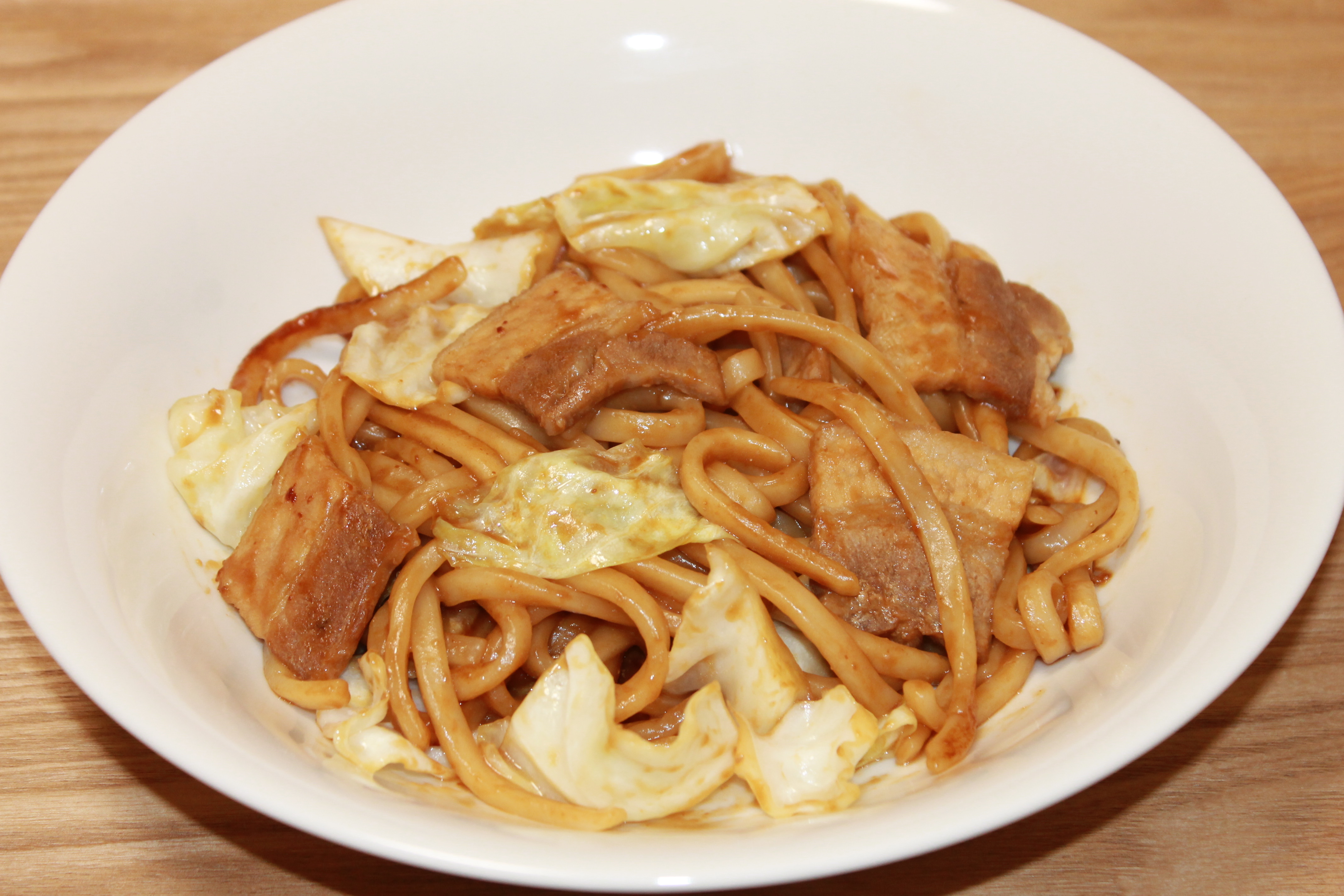 味噌焼きうどん